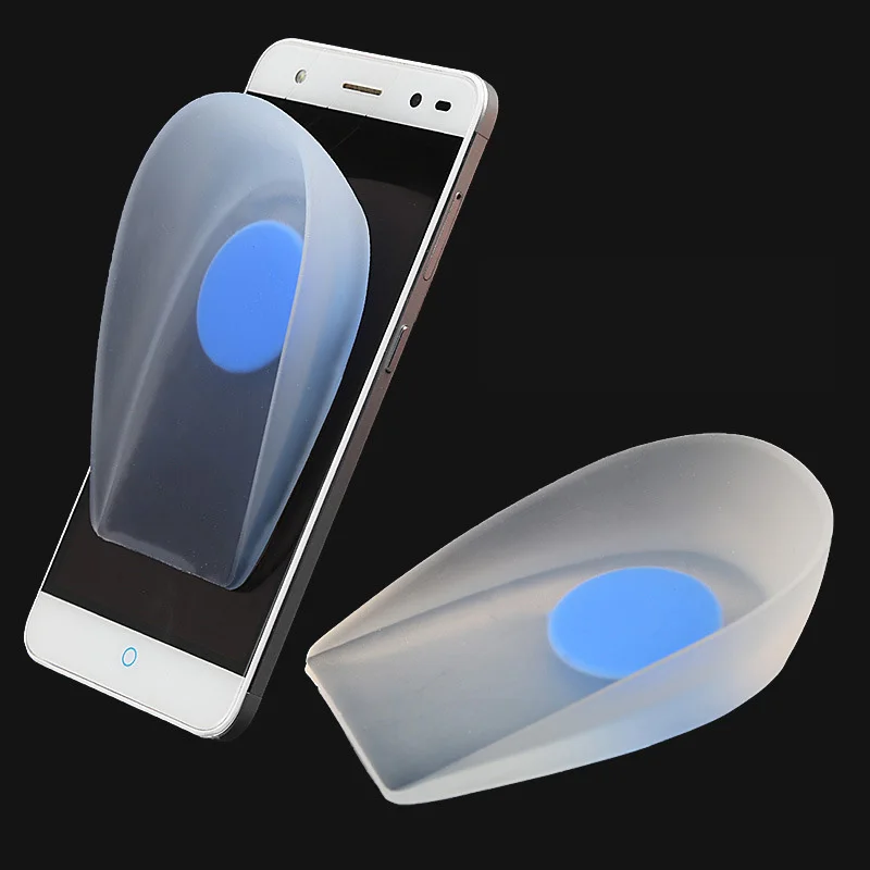 Мягкие силиконовые стельки UCLOEAR для пяток удобные при боли подушечки поддержки