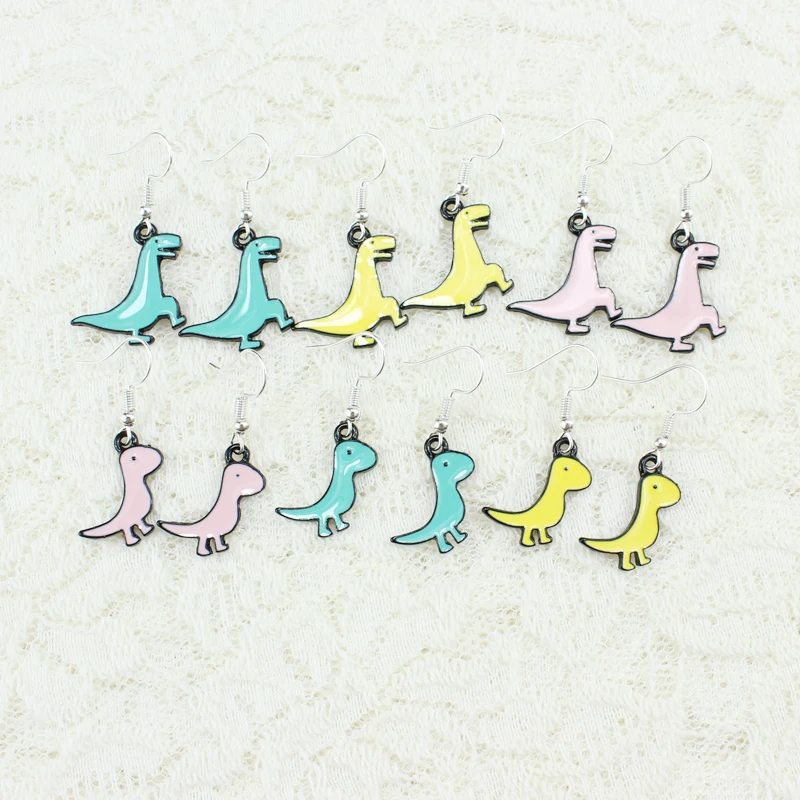 Миниатюрная маленькая большая разноцветная милая мультяшная сексуальная серьга