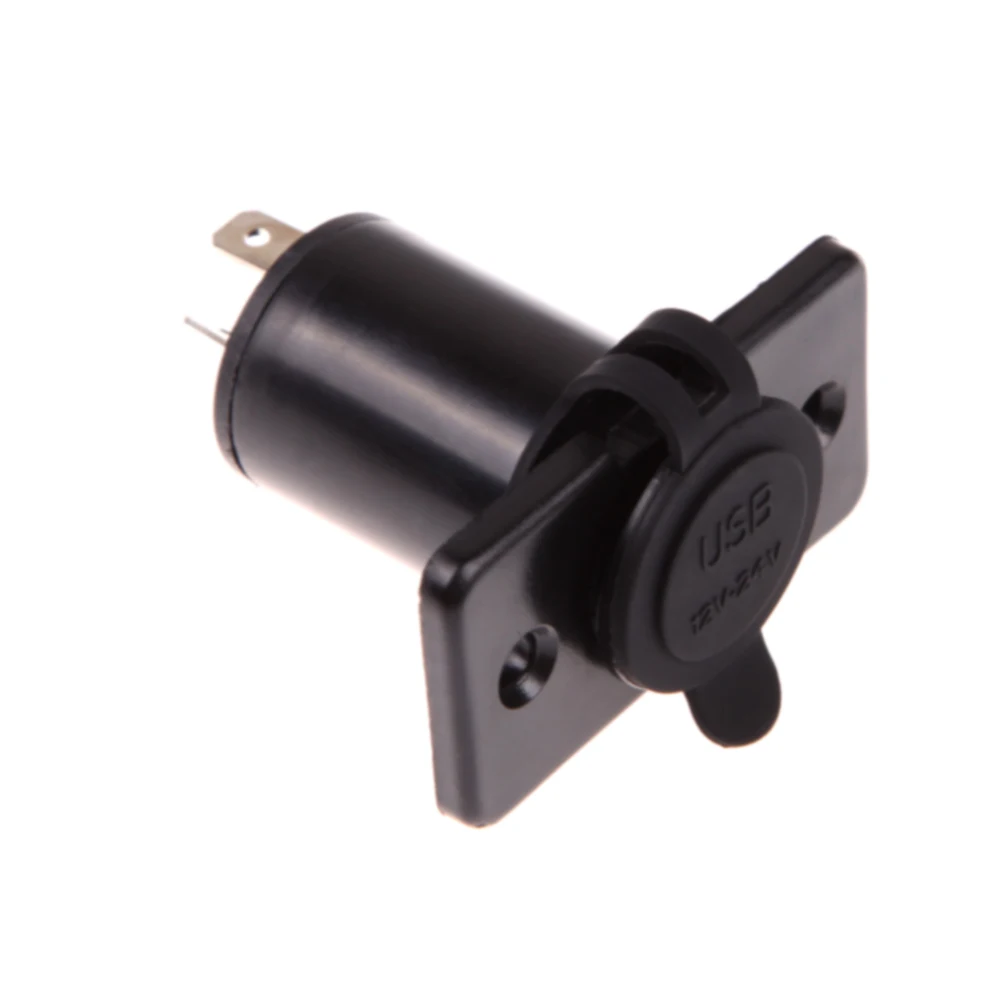 Двойной usb-разъем для зарядного устройства водонепроницаемая розетка 3 1 amp