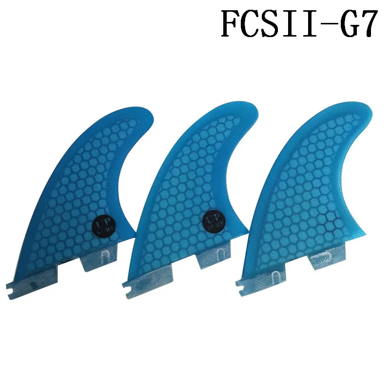 Двойные вкладки 2 L плавники для серфинга синие 3 шт./компл. синие/красные