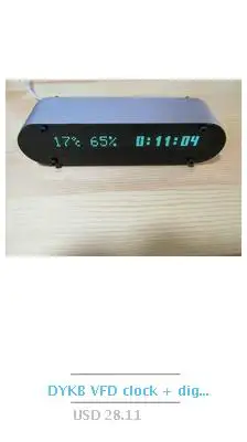 Dykb 4-разрядный интегрированный часы свечение трубки IN-12A IN-12B часы свечение трубки Красочный светодиодный DS3231 nixie Часы светодиодный Подсветка