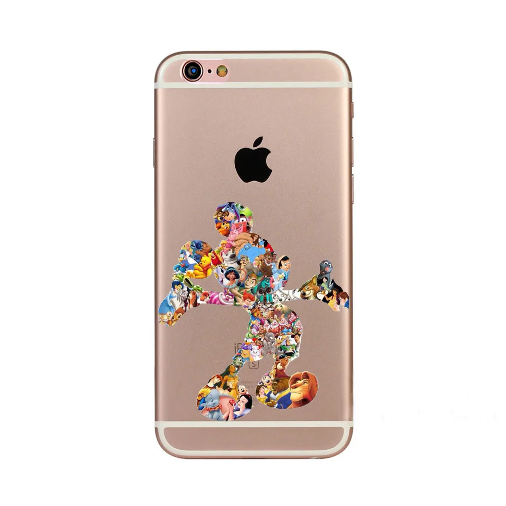 For iPhone 6 6s Phone Case Cover Cute Cartoon Cat Dog Unicorn Panda Tigher Mickey Minnie Fundas | Мобильные телефоны и