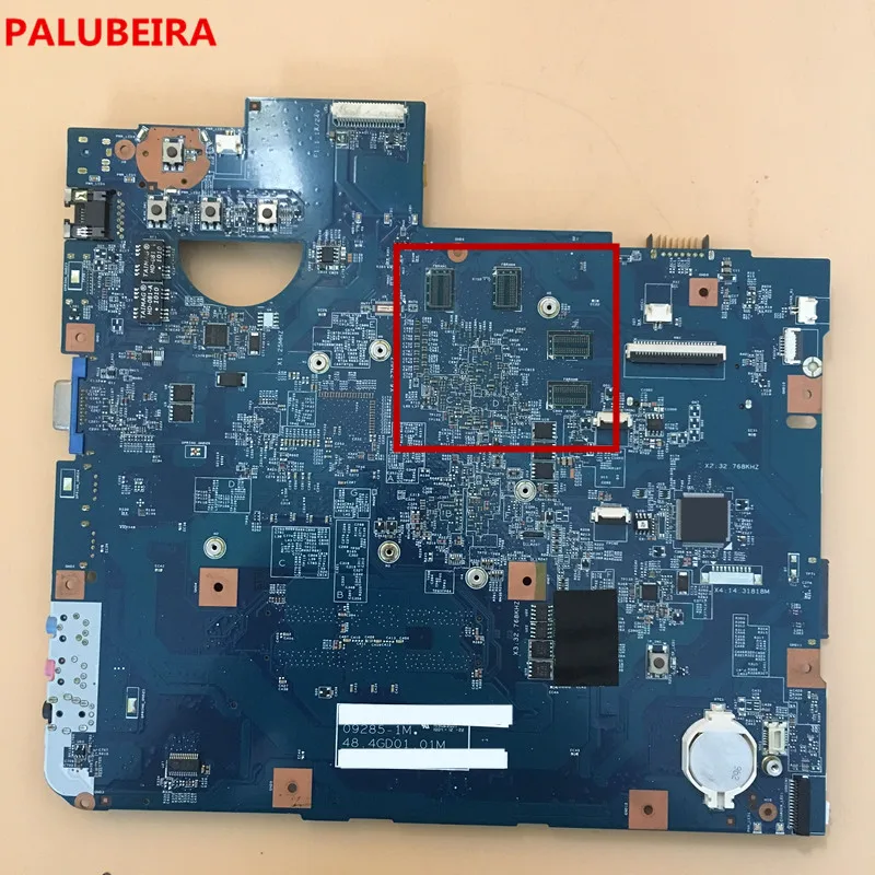 PALUBEIRA MBPM601002 материнская плата для Acer aspire 5740 5740G 48.4GD01.01M JV50-CP MB испытанное хорошее