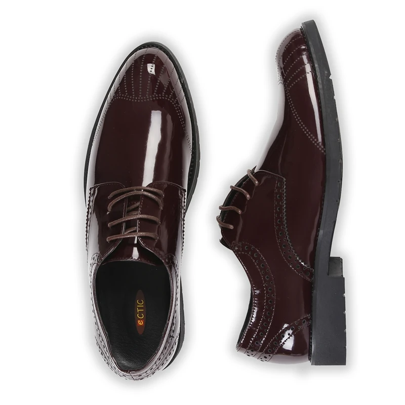 Новинка 2017 года Мужские туфли в стиле стимпанк ретро Блестящие модельные из