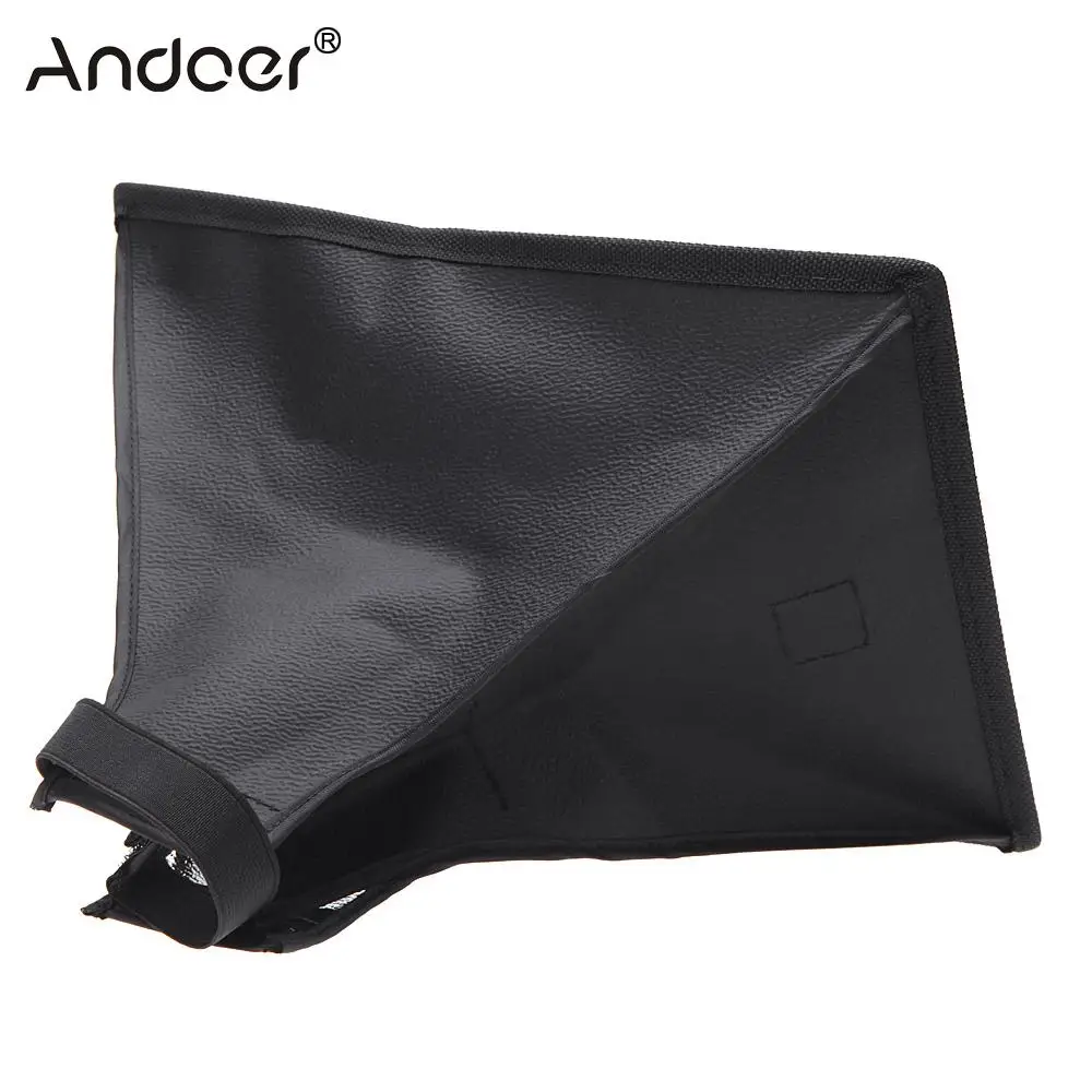 Andoer 20*30 см/7,9* 11.8in портативная вспышка для фотоаппарата диффузор мини-софтбокс комплект для вспышки DSLR Speedlite