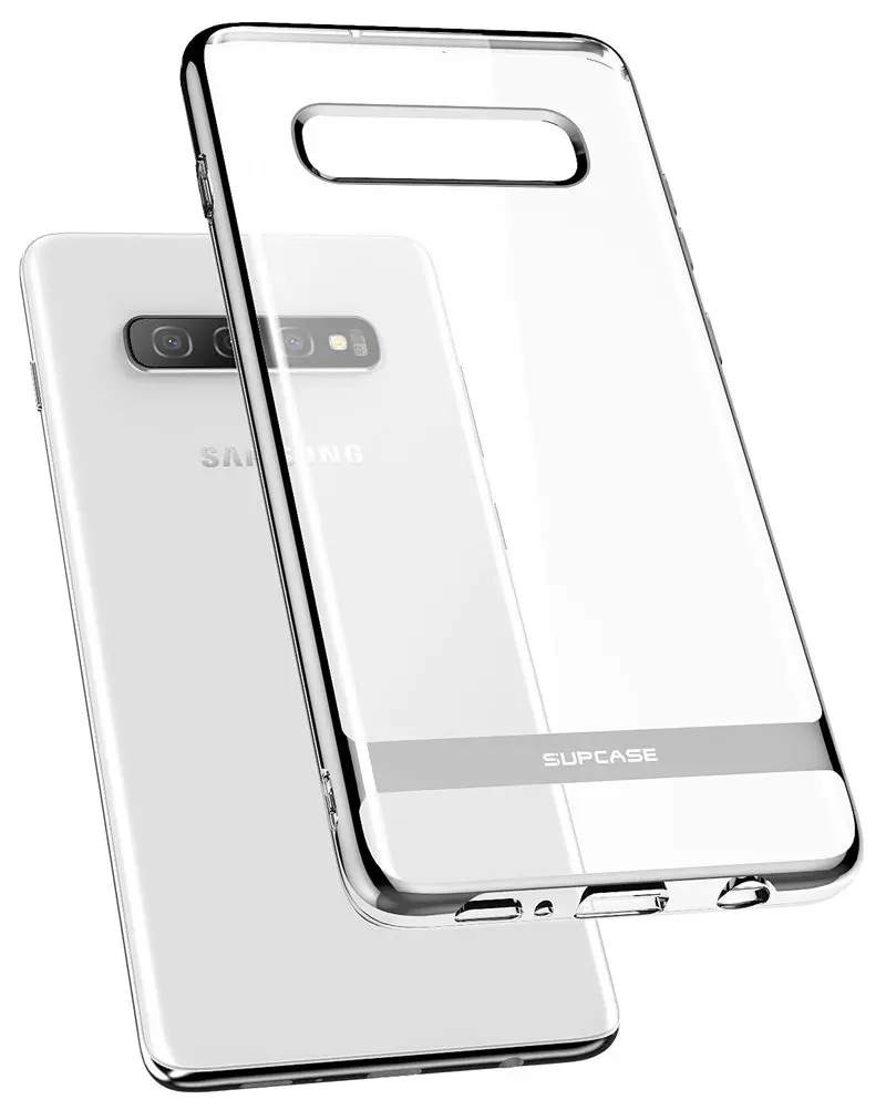 Для samsung Galaxy S10 плюс Чехол 6,4 дюймов SUPCASE UB метро Премиум Тонкий, мягкий, из полиуретана покрытием гальванический чехол с линиями на заднюю панель