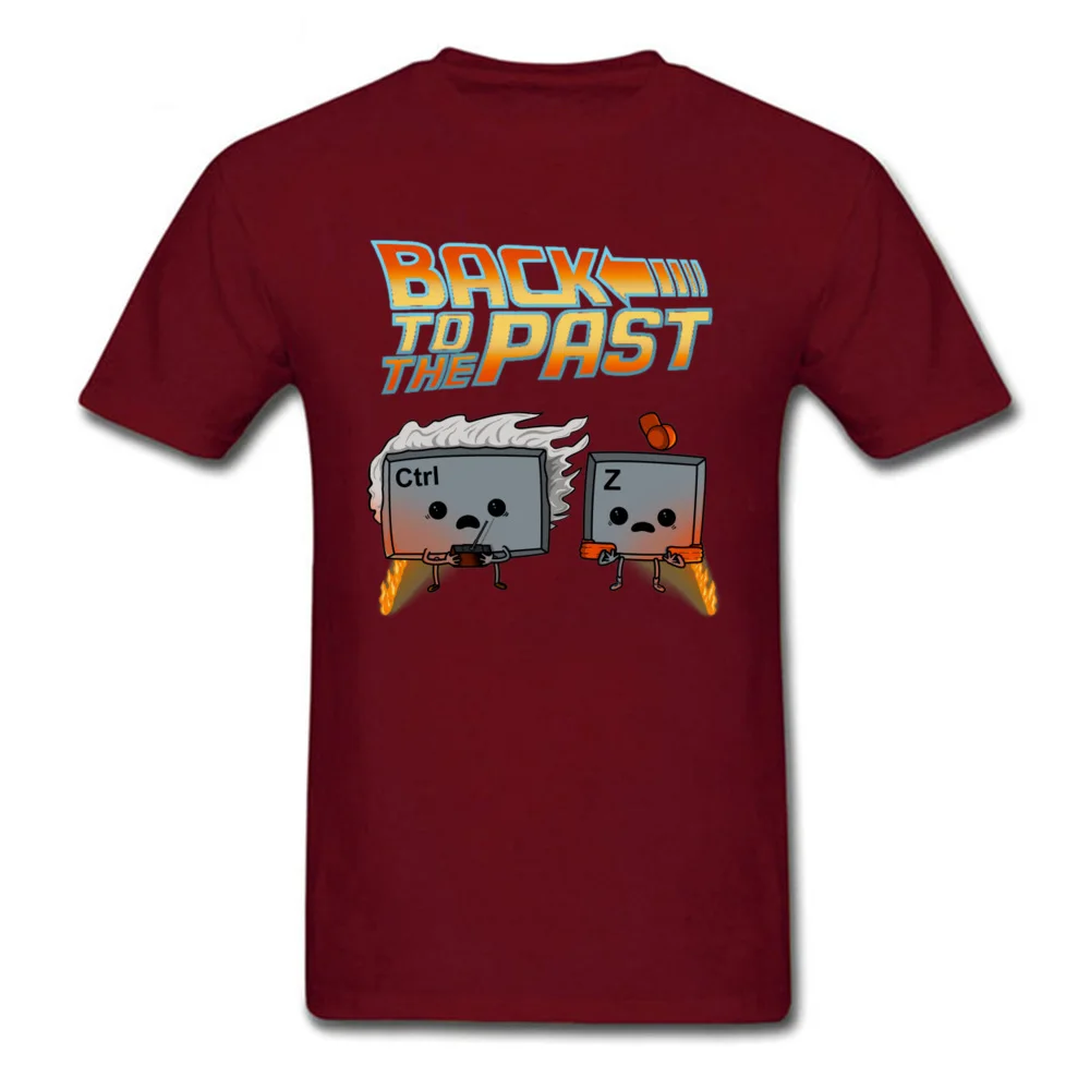 Back To The Past Game Control футболка с коротким рукавом Повседневная дизайнерская