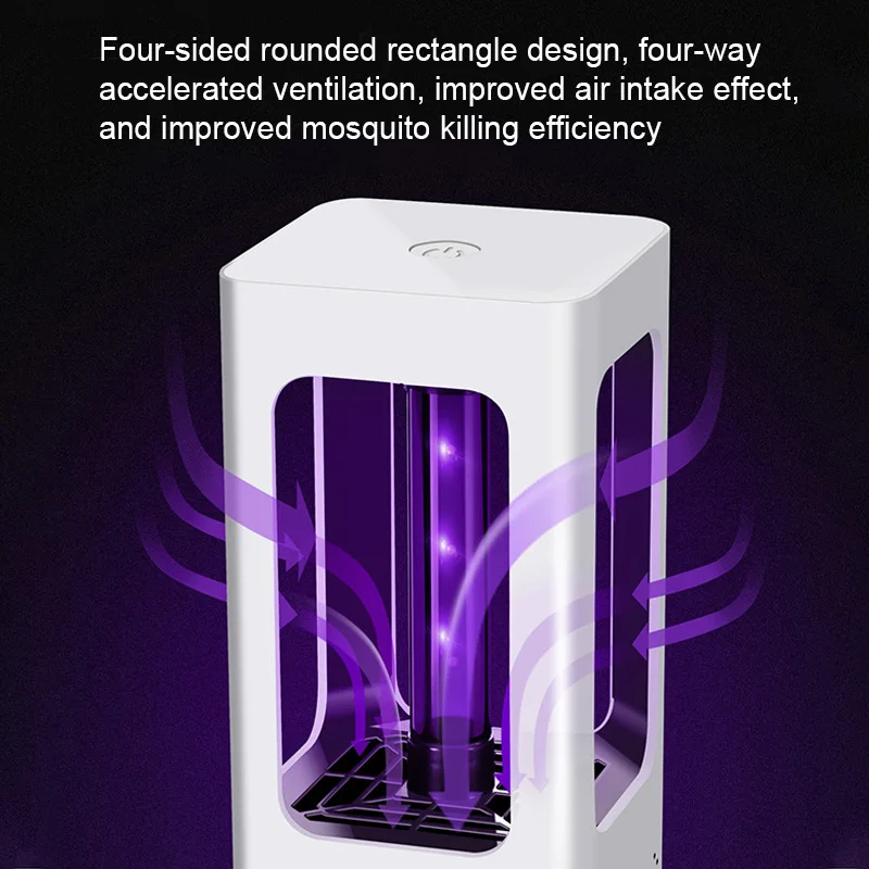 Новый USB Электрический убийца комаров светодиодный светильник ловушка для анти