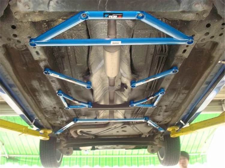 Подвеска рулевого управления для Ford Fiesta 2009- автомобильные аксессуары стойки штанги стабилизированная рулевая тяга Автомобильная шасси усиленная