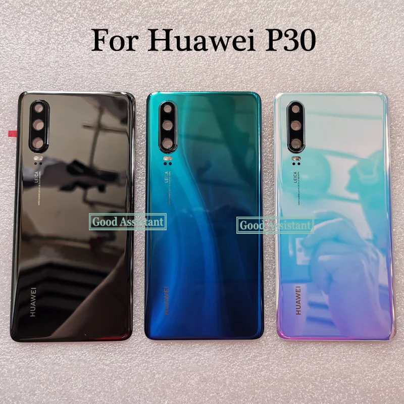 6,1 дюйма, для huawei P30/для huawei P30, глобальная задняя крышка, крышка, корпус, чехол, Задняя стеклянная линза, запасные части