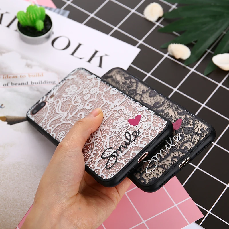 2018 New Lace Flower Pattern Embossed Relief Transparent Soft Silicone Case Cover For Meizu U20 U10 M6 M3 M5 Note MX6 M5s Capa |