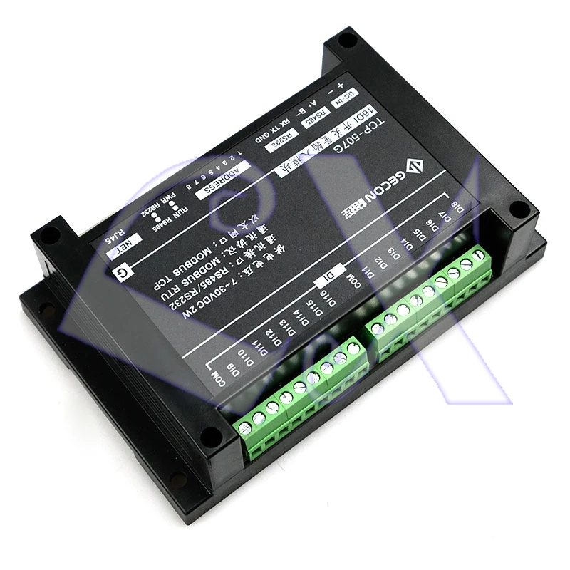 Модуль Ethernet 16DI модуль управления сбора промышленного оборудования Modbus RTU и порты