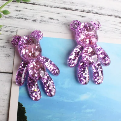 little purple Сладкое пиво resion магнит на холодильник офисное украшение дома - Цвет: little purple