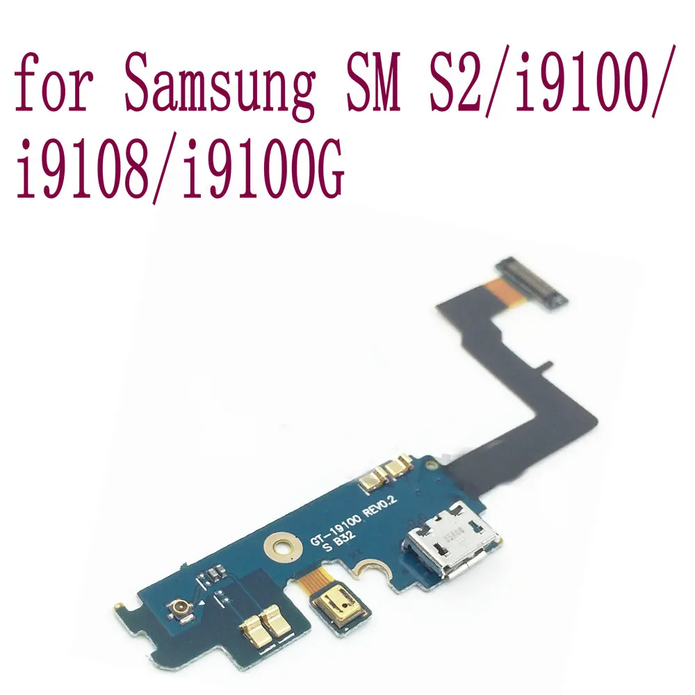 Высококачественные запасные части для Samsung Galaxy SM S2/i9100/i9108/i9100G USB-порт зарядки