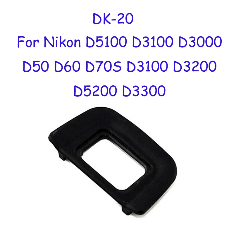 

10 шт., окуляр для Nikon D5100 D3100 D3000 D50 D60 D70S D3100 D3200 D5200 D3300