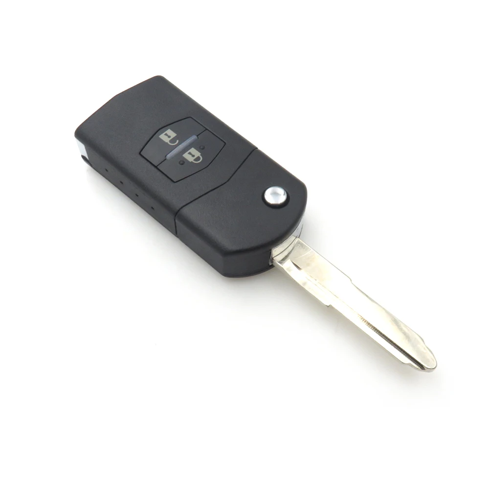 2 кнопки флип пульт дистанционного ключа чехол Корпус Замена Брелок