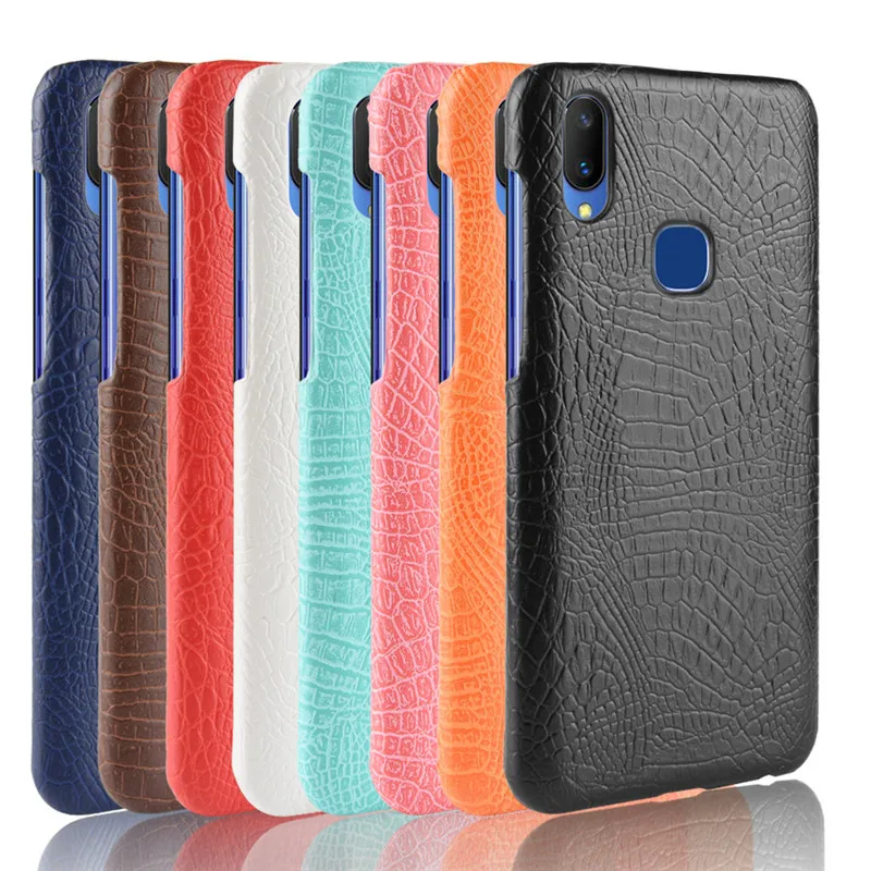 Новое поступление Vivo Y95 чехол VIVO Роскошный из крокодиловой кожи для Y 95 VivoY95
