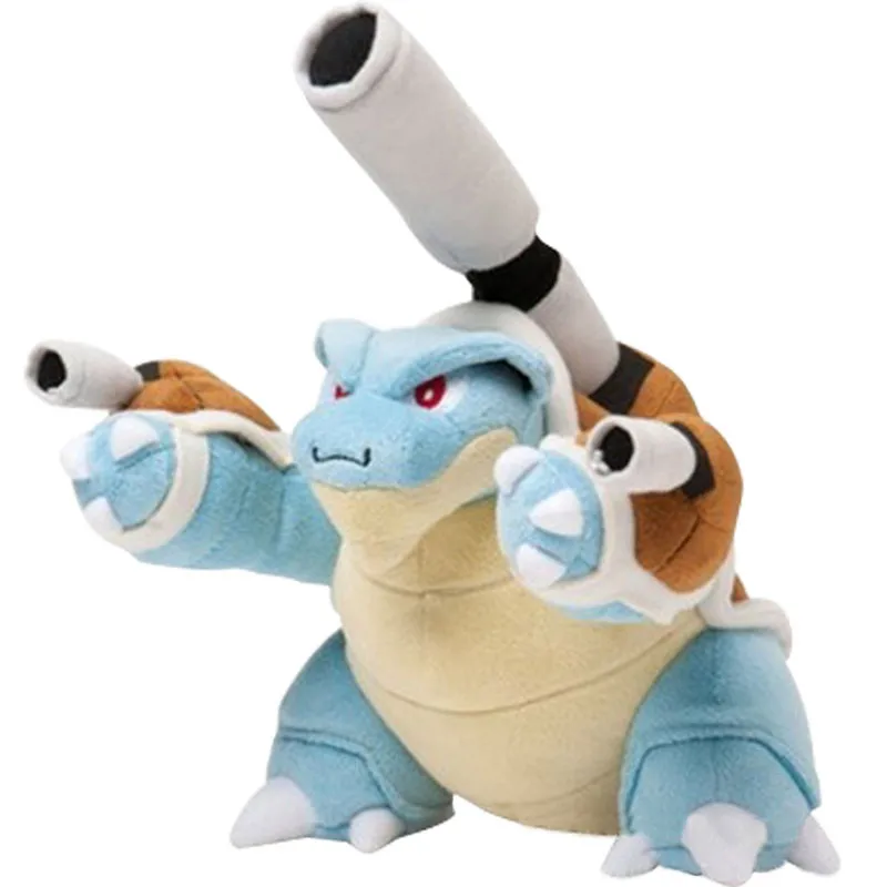 25 см милый мультфильм Blastoise плюшевые игрушки pokemones Сквиртл Мега Эволюция Мягкие плюшевые куклы подарки игрушки для детей