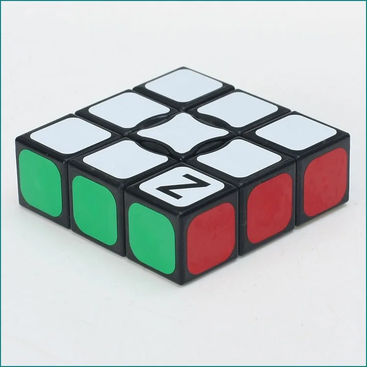 D-FantiX Z cube Floppy Magic cube 1x3x3 скоростной кубик Mini 133 Пазлы черный