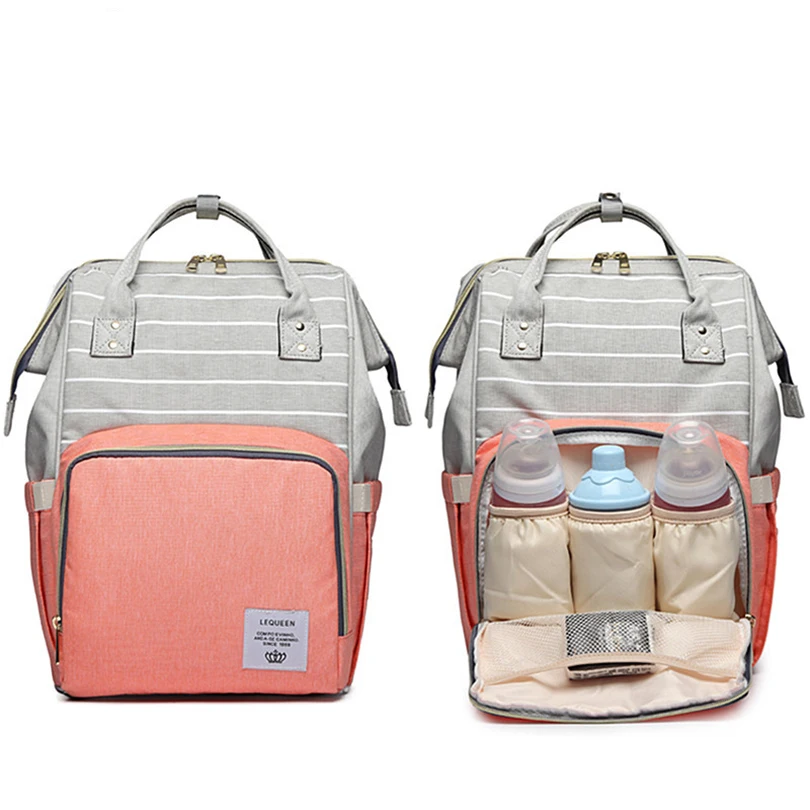 Fashion Mummy Maternity Nappy Bag Large Capacity Travel Backpack Nursing for Baby Care Women's For Mum | Мать и ребенок