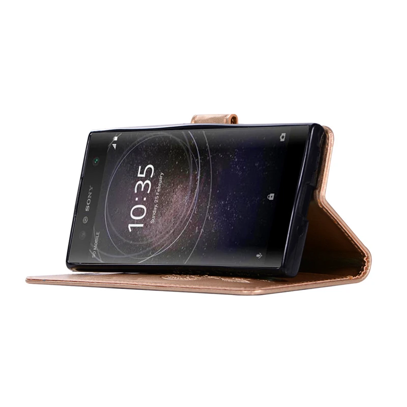 Кожаный чехол с откидной крышкой для Sony Xperia XA2 XA1 XA Ultra C6 L1 L2 XZ2 XZ1 X Compact XZ Premium