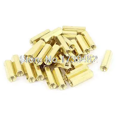 

30 шт. M3 внутреннюю резьбу утепленная Подгонянная Нержавеющая Сталь шестиугольная прокладка/шайба 15 мм в длину