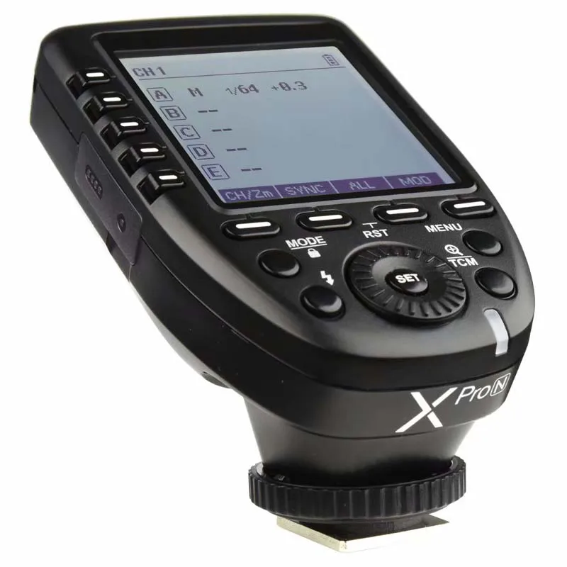 Godox Xpro N i TTL II 2 4G беспроводной триггер Высокоскоростная синхронизация 1/8000s X