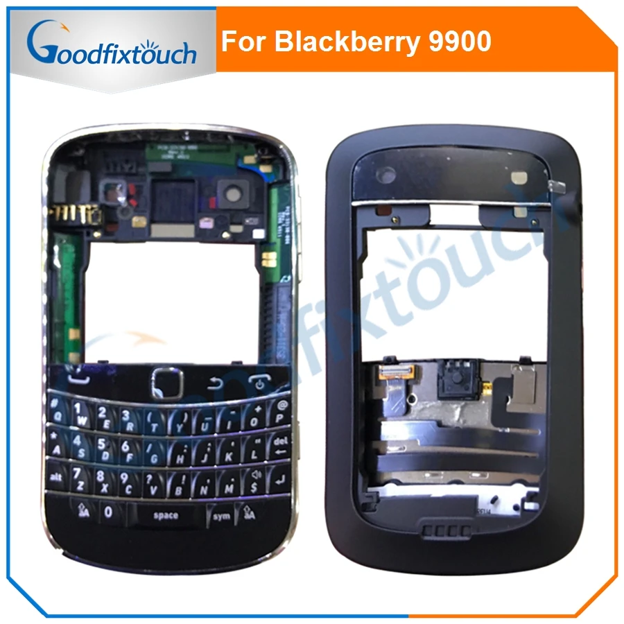 For Blackberry bold 9900 Original Housing Battery Door Back Cover Case With Keypad Keyboard Replacement Parts | Мобильные телефоны