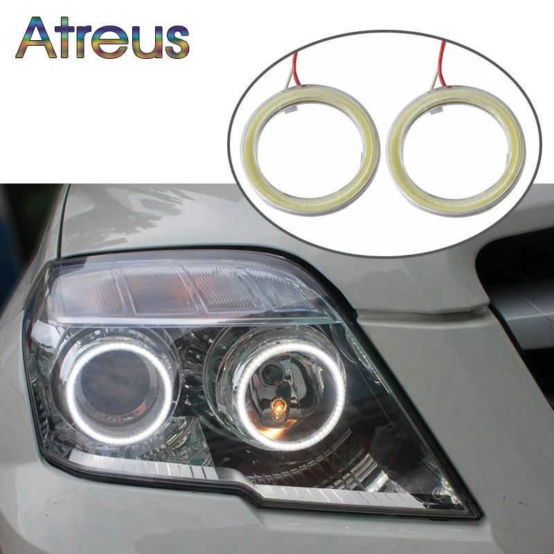Автомобильные глаза ангела Atreus для BMW e46 e39 Audi a4 b6 a3 VW аксессуары polo 60 70 80 90 100 110 120 мм
