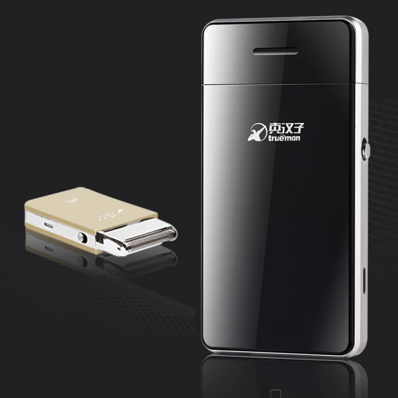 Портативная электробритва 2 цвета перезаряжаемая с одной головкой гибкая