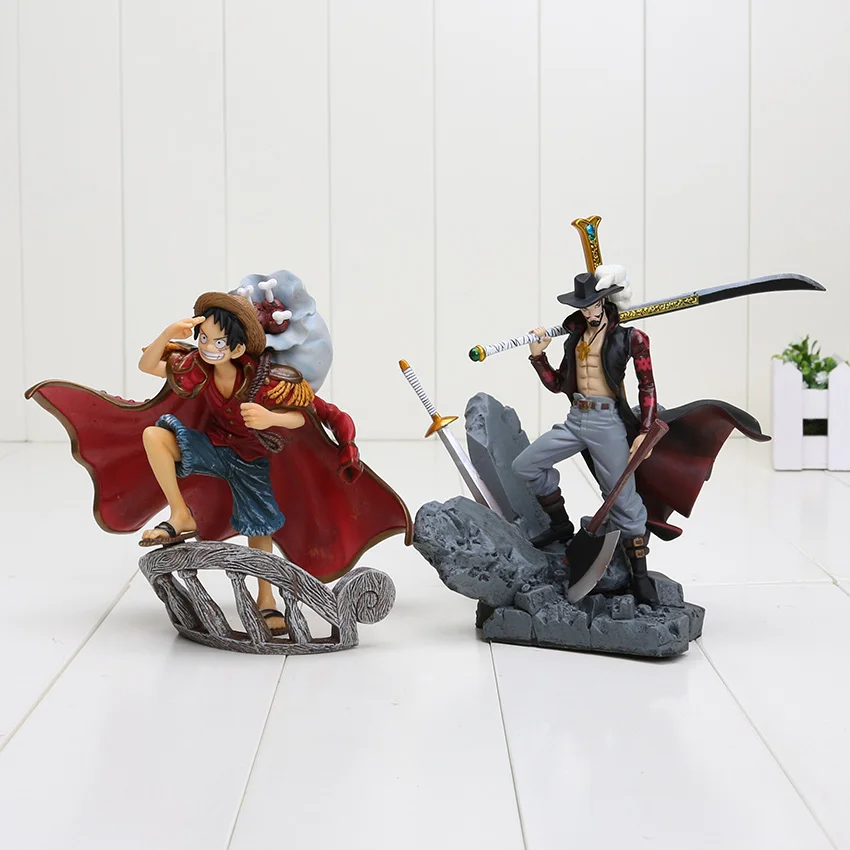 Экшн фигурка дракул михок Луффи из ПВХ аниме One Piece коллекционная игрушка 6 дюймов