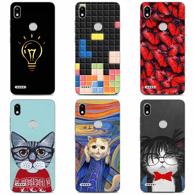 For Infinix Smart 2 X5515 Case Soft Silicone Back Cover Cases Painting TPU Patterned Shell Skin |
