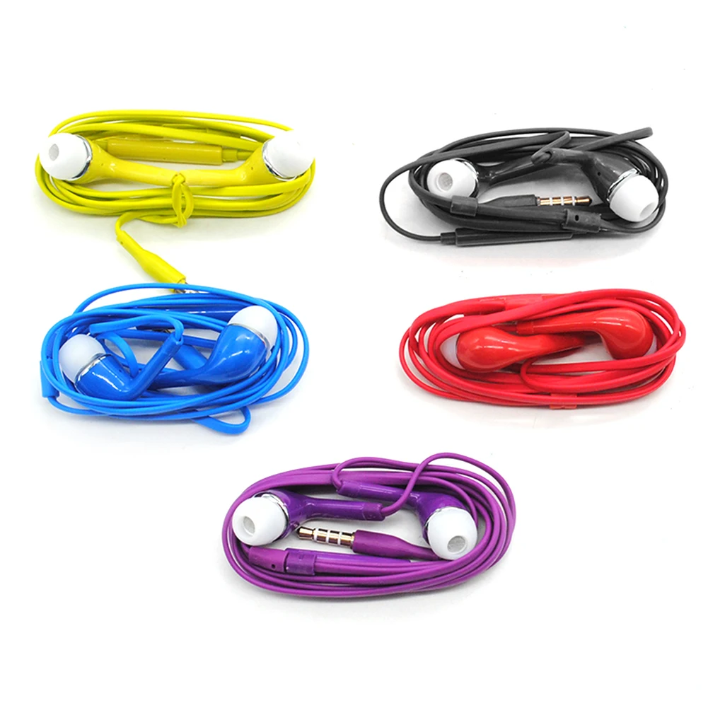 3 5 мм наушники типа In Ear с управлением и микрофоном свободные Наушники