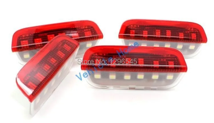 Oem двери сигнальная лампа комплект и кабель для VW TIGUAN PASSAT гольф JETTA CC 3AD947411|lighted house