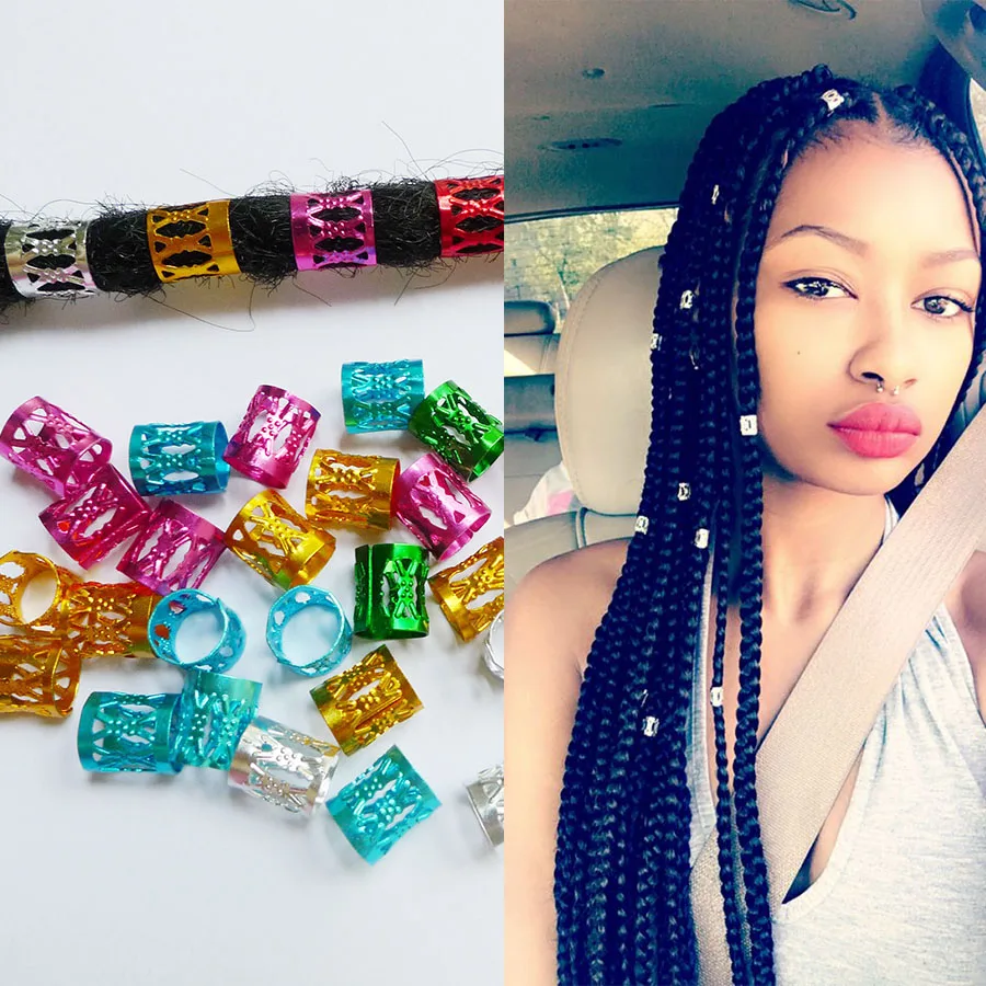 Лидер продаж 140 шт./лот золотого серебряного цвета красочные круглый волос Кольца