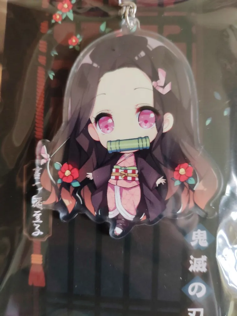 Японское аниме Demon Slayer: Kimetsu no Yaiba Kamado Tanjirou акриловый брелок для косплея