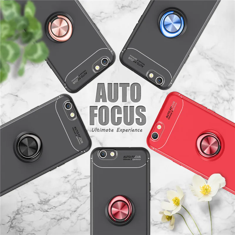 Для OPPO A37 A59 A77 A57 A3 F3 чехол с кольцом на палец магнетизм держатель для телефона