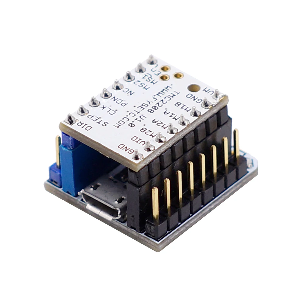 TMC2100 V1.3 TMC2130 TMC2208 V1.2 TMC2209 V3.0 TMC5160 TMC5161 шаговый двигатель бесшумный драйвер StepStick бесшумный превосходной стабильностью