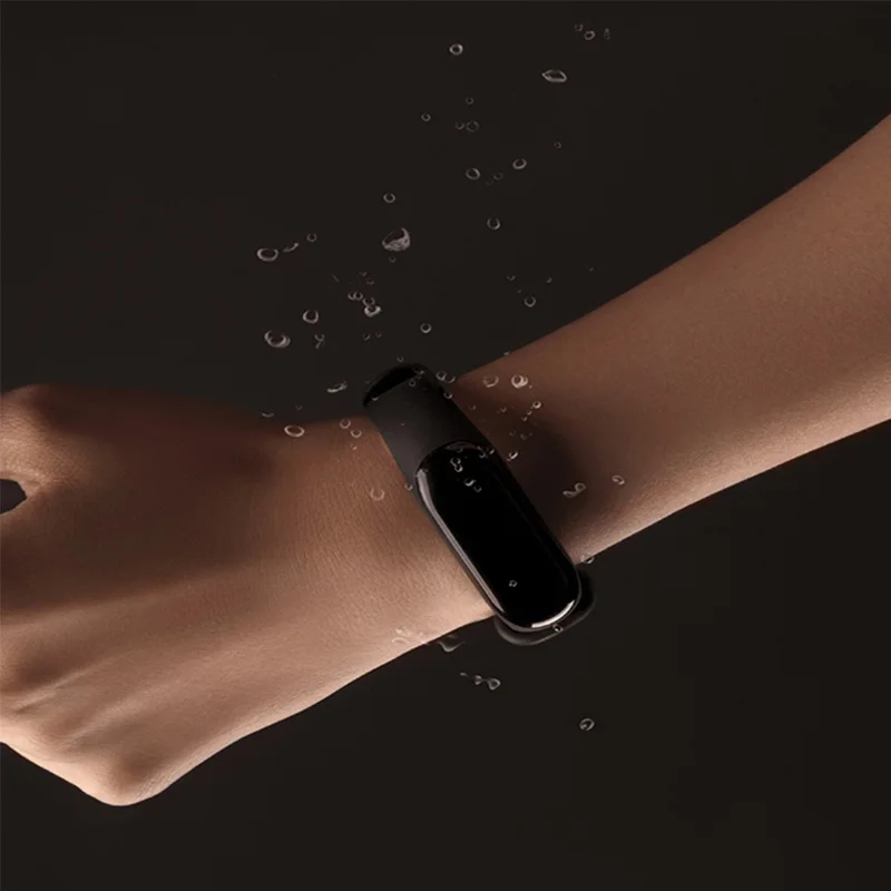 Оригинальный Смарт браслет Xiaomi Mi Band 3 с сенсорным экраном OLED 128x80 аккумулятор 110