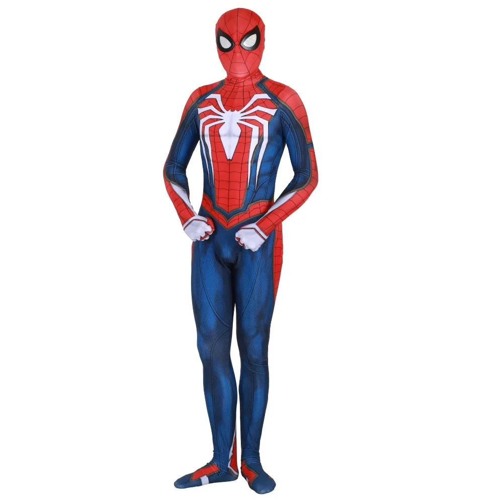Взрослые Дети Мальчики Insomniac игры человек паук костюм зентай для косплея Человек