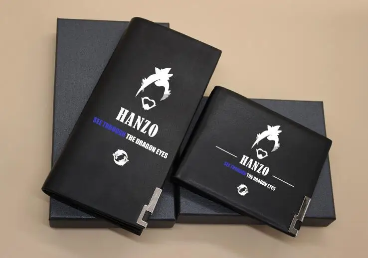 hanzo short DVA кошелек для косплея DVA кошелек D. va для женщин, мужчин, девушек, девушек, жнец, 76 солдат, кошельки, подарок на Рождество, день рождения - Цвет: hanzo short