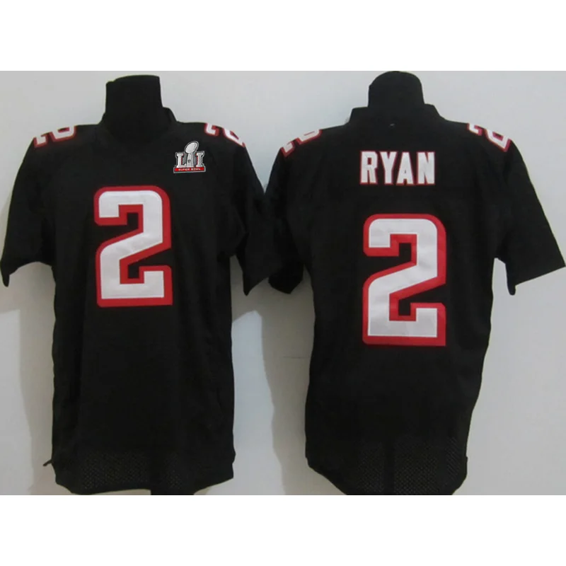 2017 Новый Вышивка #2 Мэтт Райан мужская #24 Доминик Франки Взрослых #11 Хулио Джонс