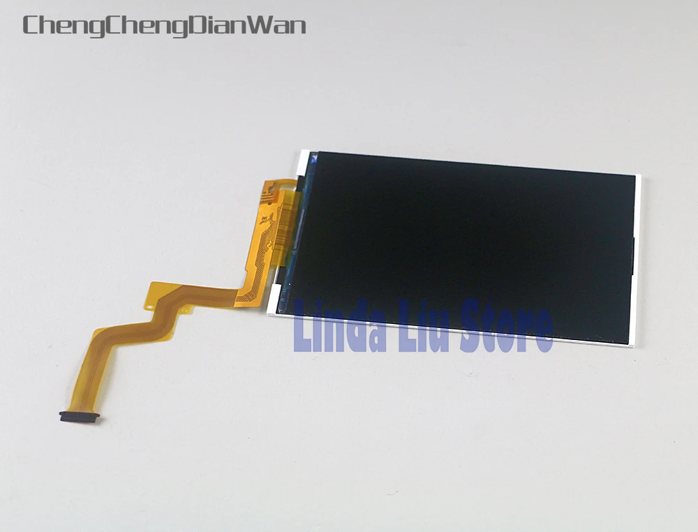 10 шт./лот оригинальный новый верхний Верхний ЖК экран для Nintendo 2DS XL LL запасные