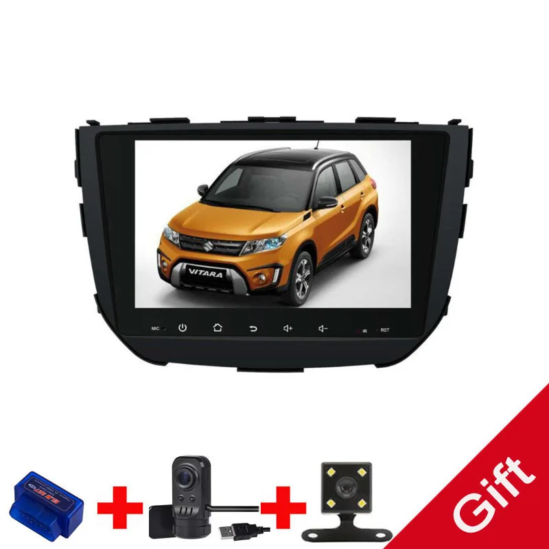 PX6 Android 9 0 Fit SUZUKI Brezza 2016 2017 2018 2019 Octa Core PX5 автомобильный DVD плеер навигация GPS радио |