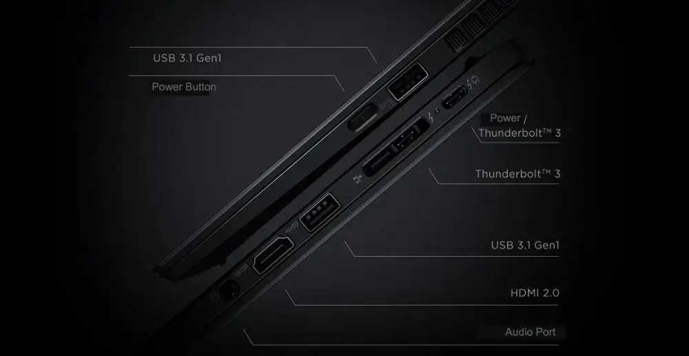 Lenovo бизнес-ноутбук ThinkPad X1 Carbon с 10-го поколения Core i7 16 Гб ОЗУ 1 ТБ SSD 14 дюймов WQHD антибликовый светодиодный экран 4G LTE