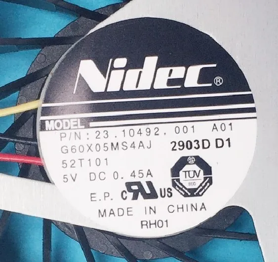 Кулер для ноутбука Dell VOSTRO 1440 1450 v1450 NIDEC P/N 23.10492.001 G60X05MS4AJ 52T101 | Компьютеры и офис