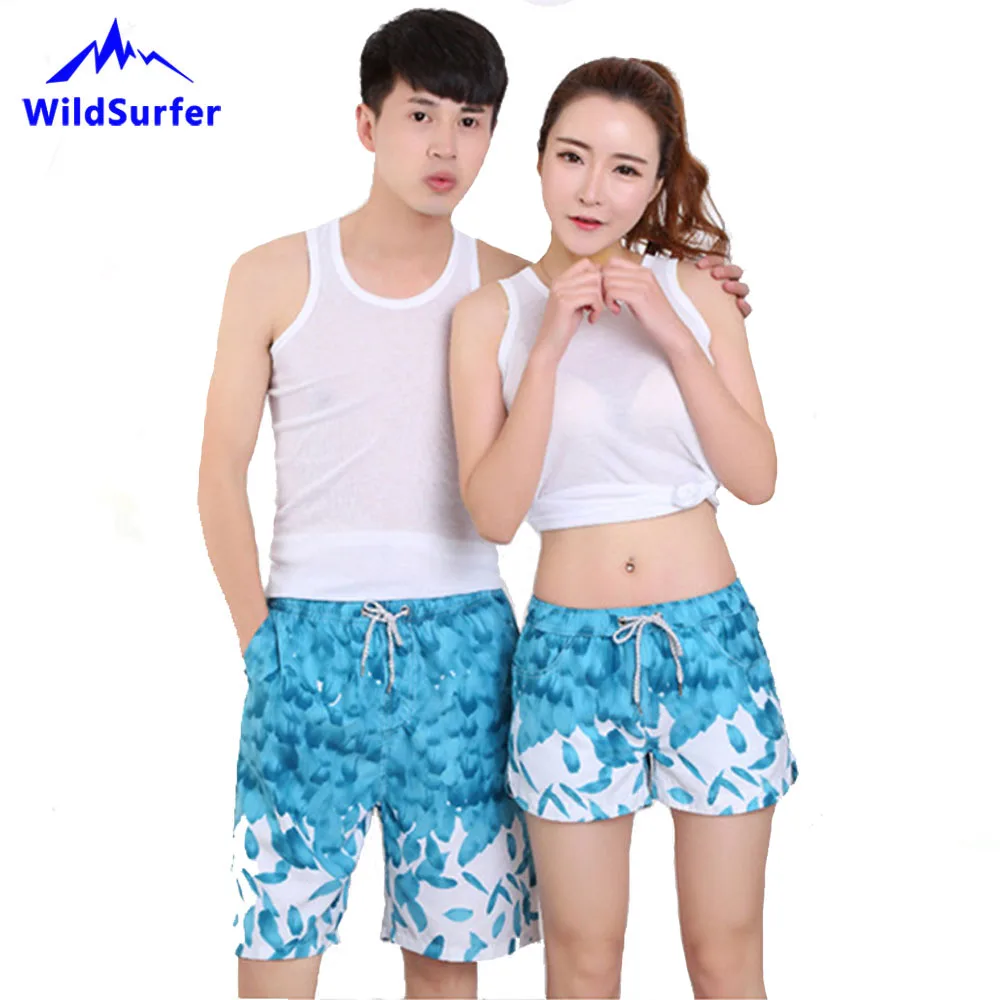Шорты WildSurfer пляжные быстросохнущие для мужчин и женщин короткие штаны серфинга