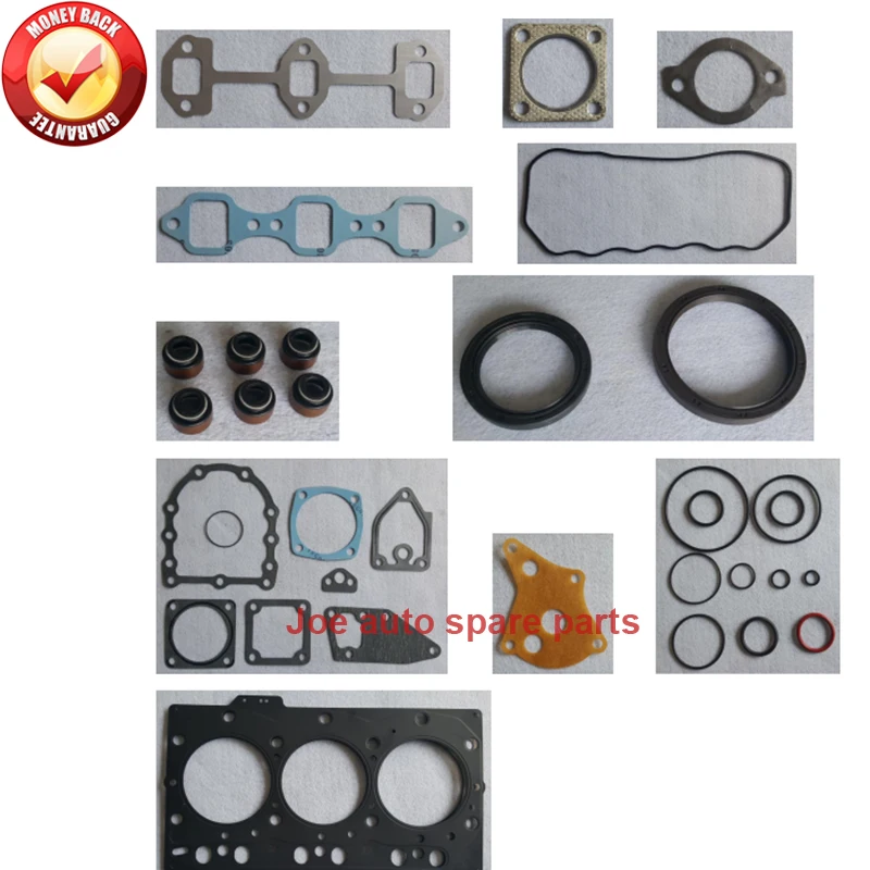 Полный комплект прокладок двигателя для Yanmar двигатель: 3D78 3TNE78 3TN78|Полный набор
