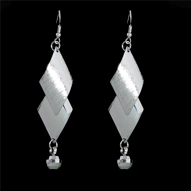 H:HYDE New Arrival Long Earrings Pendientes Mujer Jewelry Round Dangle For Women Gold Color Bijoux Fashion DY | Украшения и