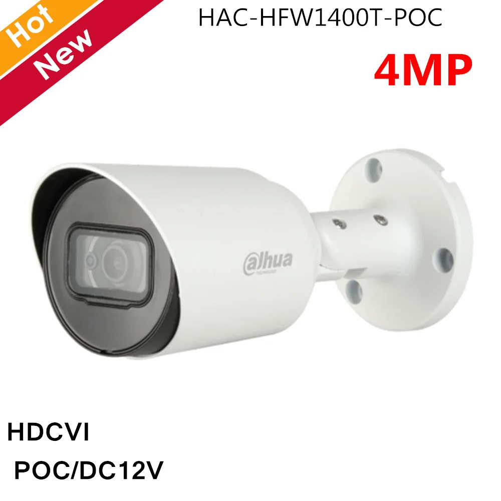 Камера видеонаблюдения Dahua POC 4 МП hd камера 30 метров поддержка 12 в пост. Тока 3 6 мм